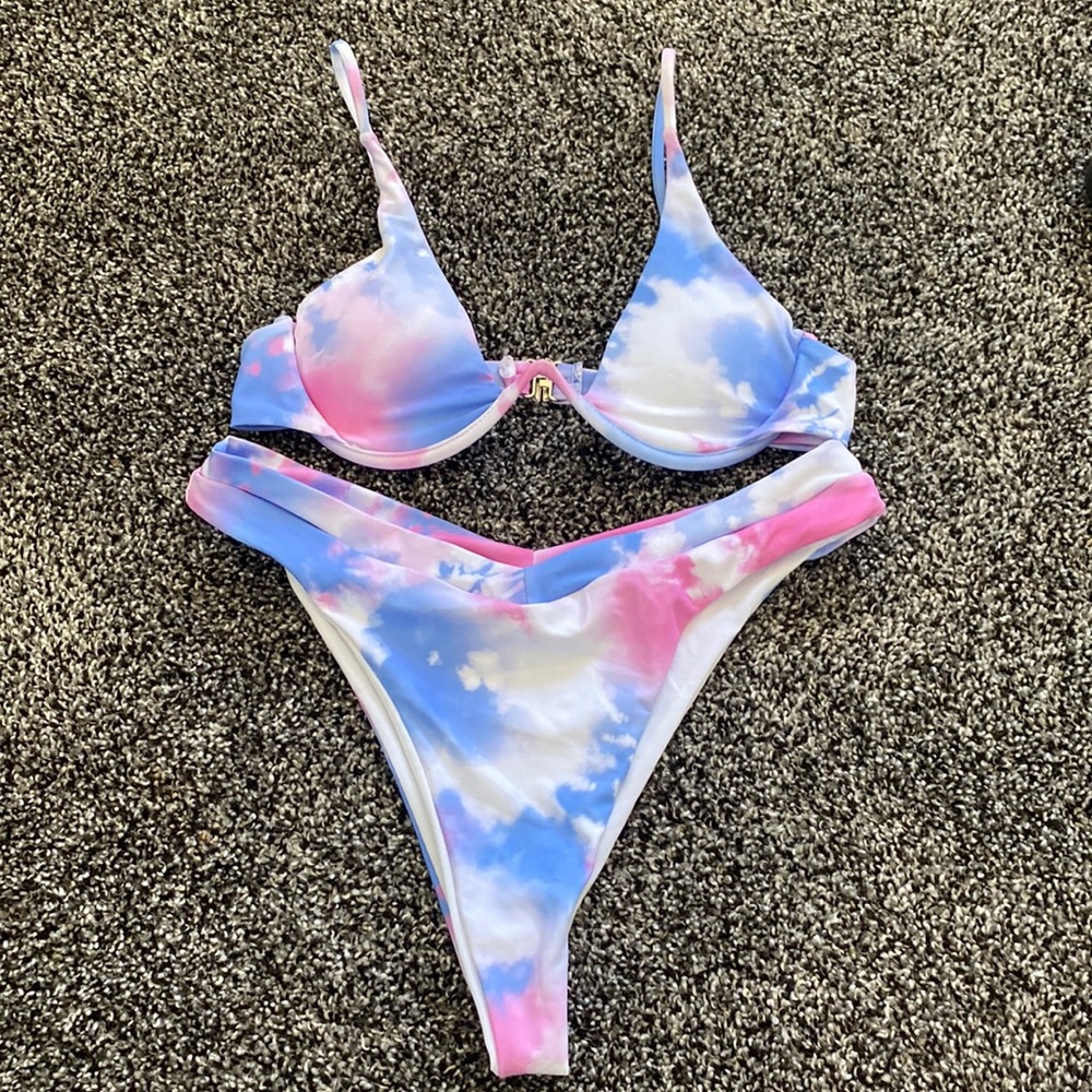 NWOT/ SHEIN tie dye bikini set